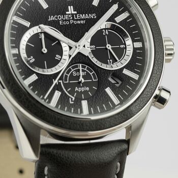 Jacques Lemans Solar Chronograph Men's Watch, 4 of 9