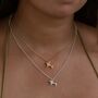 Sausage Dog Necklace, Sterling Silver Or Gold Plated, thumbnail 3 of 12