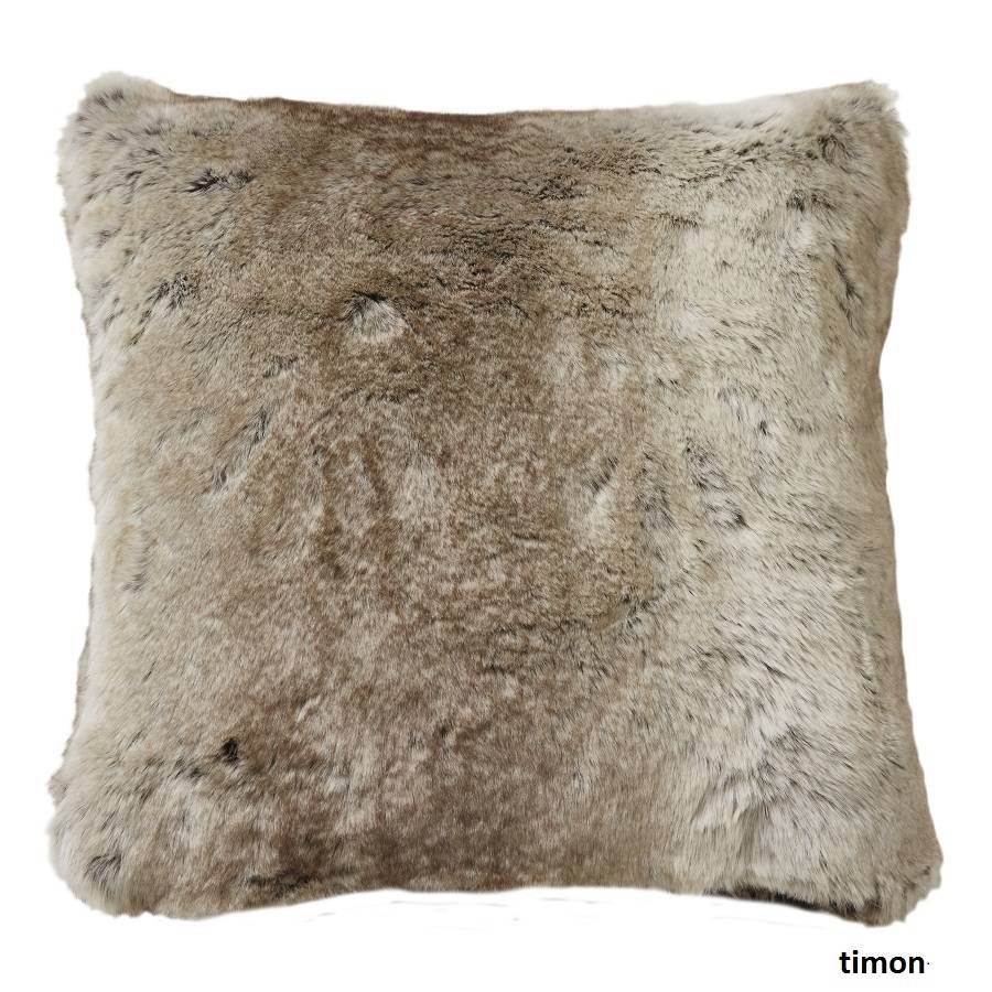 luxurious faux fur cushion by bell & blue | notonthehighstreet.com