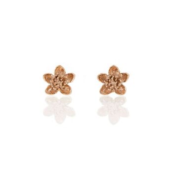 Cherry Blossom Earrings – Gold/Silver/Rose Gold, 4 of 7