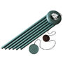Personalised 30 Inch Aluminium Wind Chime Teal Finish, thumbnail 2 of 11