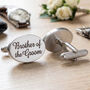 Brother Of The Groom Cufflinks, thumbnail 2 of 5