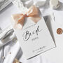 Personalised Letter To My Groom On Our Wedding Day Card, thumbnail 2 of 10