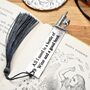 Personalised Engraved Pewter Wine Lovers Bookmark, thumbnail 2 of 8