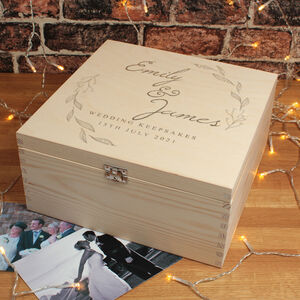 Wedding Keepsake Box Wedding Day Memories Personalised Norway