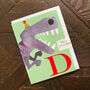 Mini D For Dinosaur Card, thumbnail 1 of 5