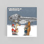 Star Wars Millennium Falcon Christmas Cards, thumbnail 1 of 2