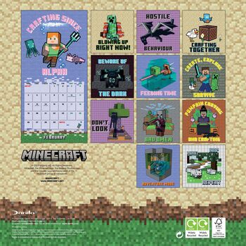 'Minecraft' 2024 Calendar, 5 of 5