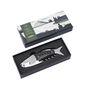 Blackened Wood Fish Shaped Bottle Opener In Gift Box, thumbnail 2 of 5