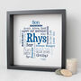 Personalised 21st Birthday Word Art Gift For Him, thumbnail 4 of 5