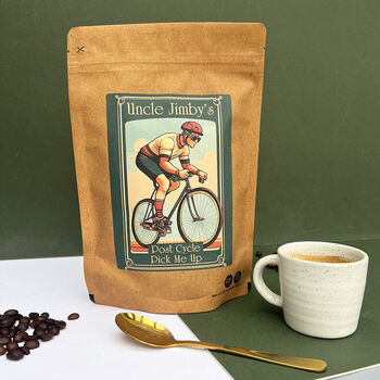 Personalised Coffee Beans Cycling Gift, 2 of 5