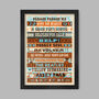 Beatles Albums Typographic Music Poster Print, thumbnail 1 of 5