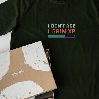 ‘I Don’t Age, I Gain Xp’ T Shirt For Video Gamers, 2 of 6