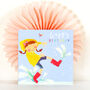 Glittery Puddle Jumping Birthday Card, thumbnail 3 of 5
