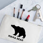 Mama Bear Makeup Bag, thumbnail 2 of 7
