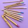 Maple Wood Chunky Crochet Hook Set, thumbnail 4 of 5
