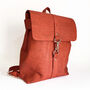 Sustainable Red Cork Backpack Medium, thumbnail 5 of 7