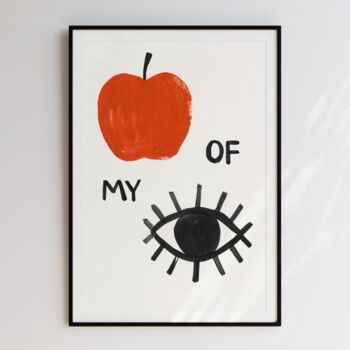 Apple Of My Eye Print, 2 of 5