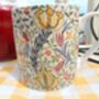 Jumbo Mug In Flora Design, thumbnail 7 of 7