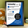 Personalised Season Print For Leicester City Fans, thumbnail 5 of 7