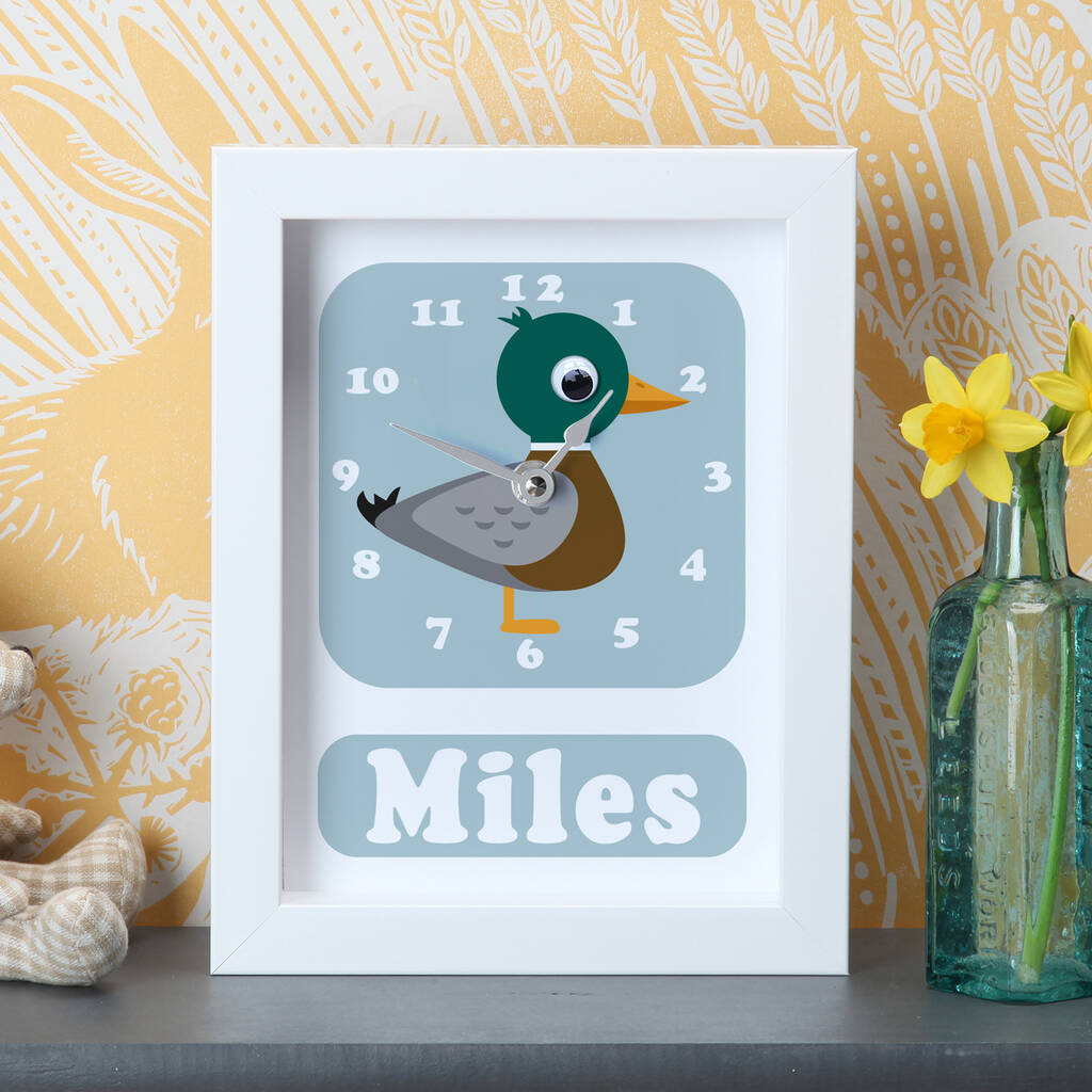 Personalised Animal Clocks, 1 of 12