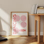 Dancing Queen Music Inspired Giclée Art Print, thumbnail 2 of 5