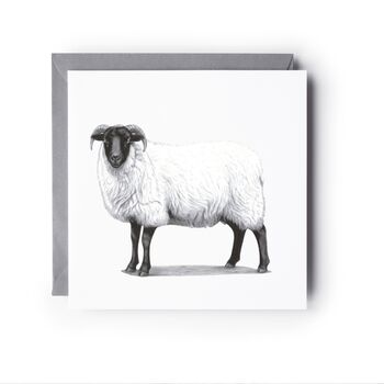 Ewe Countryside Inspired Greeting Card, 2 of 5