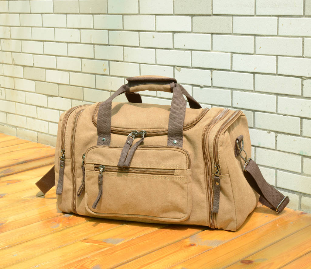 Canvas Travel Bag By EAZO