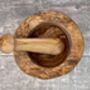 Olive Wood Pestle And Mortar, thumbnail 3 of 4