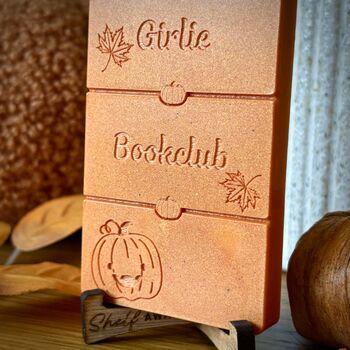 Autumn Girlie Book Club Wax Melt Bar, 3 of 3