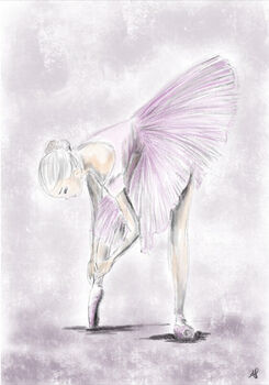 Ballerina Art Print, 3 of 5