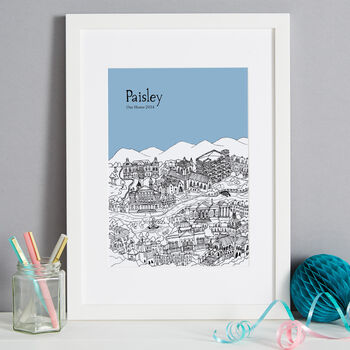 Personalised Paisley Print, 2 of 12