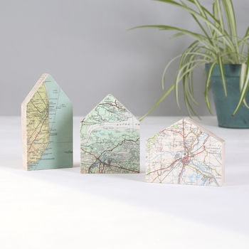 Personalised Map Location House Ornament Gift For Her, 2 of 5
