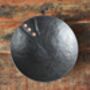 22nd Anniversary Iron And Copper Button Bowl. Hand Forged Artisan Gift, thumbnail 6 of 10