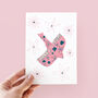Floral Bird Mother's Day Card, thumbnail 2 of 4