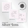 Silver Cloud Pink Contoured Eye Mask, thumbnail 3 of 5