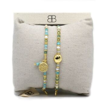 Minsk Gold/Silver Plated Bracelet Stack, 4 of 9