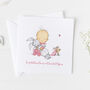 New Baby Card For Girls, Christening Card Girls ..3v3a, thumbnail 1 of 6