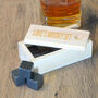 Personalised Whisky Stones Set And Carry Pouch, thumbnail 1 of 5