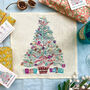 Personalised 'Oh Christmas Tree' Linen Napkins, thumbnail 2 of 4