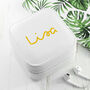 Personalised Summer Style White Jewellery Case, thumbnail 9 of 12