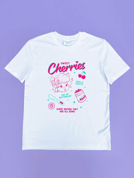 90s Cherries T Shirt, 2 of 4