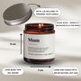 Mum Gifts Mothers Day Candle, thumbnail 3 of 8