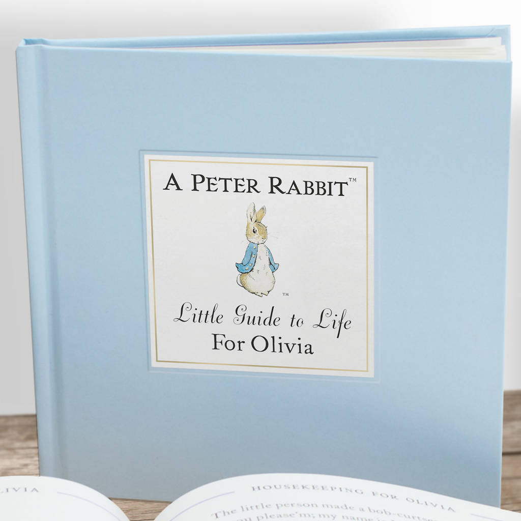 personalised peter rabbit soft toy