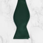 100% Polyester Handmade Adjustable Bow Tie In Green, thumbnail 1 of 2