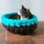 Cat Bed Crochet Wool Chunky Yarn Choice Of Colours, thumbnail 8 of 8
