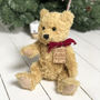 Personalised 1st Christmas Teddy Bear, thumbnail 1 of 2