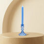 Vintage Colourful Glass Candle Holder Home Decor Gift, thumbnail 7 of 7
