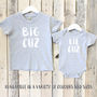 'Big Cuz' 'Lil Cuz' Cousin T Shirt Set, thumbnail 2 of 5