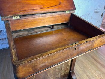 Victorian Walnut Davenport Desk, 2 of 9